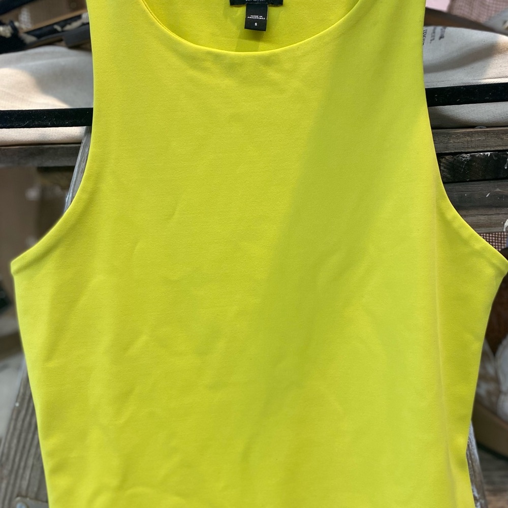 Express Vibrant Yellow Tank Top